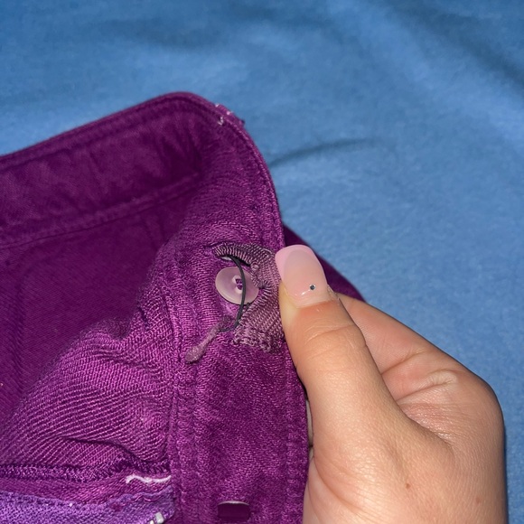 Purple Zara Cargo Pants (11-12) - Picture 5 of 7